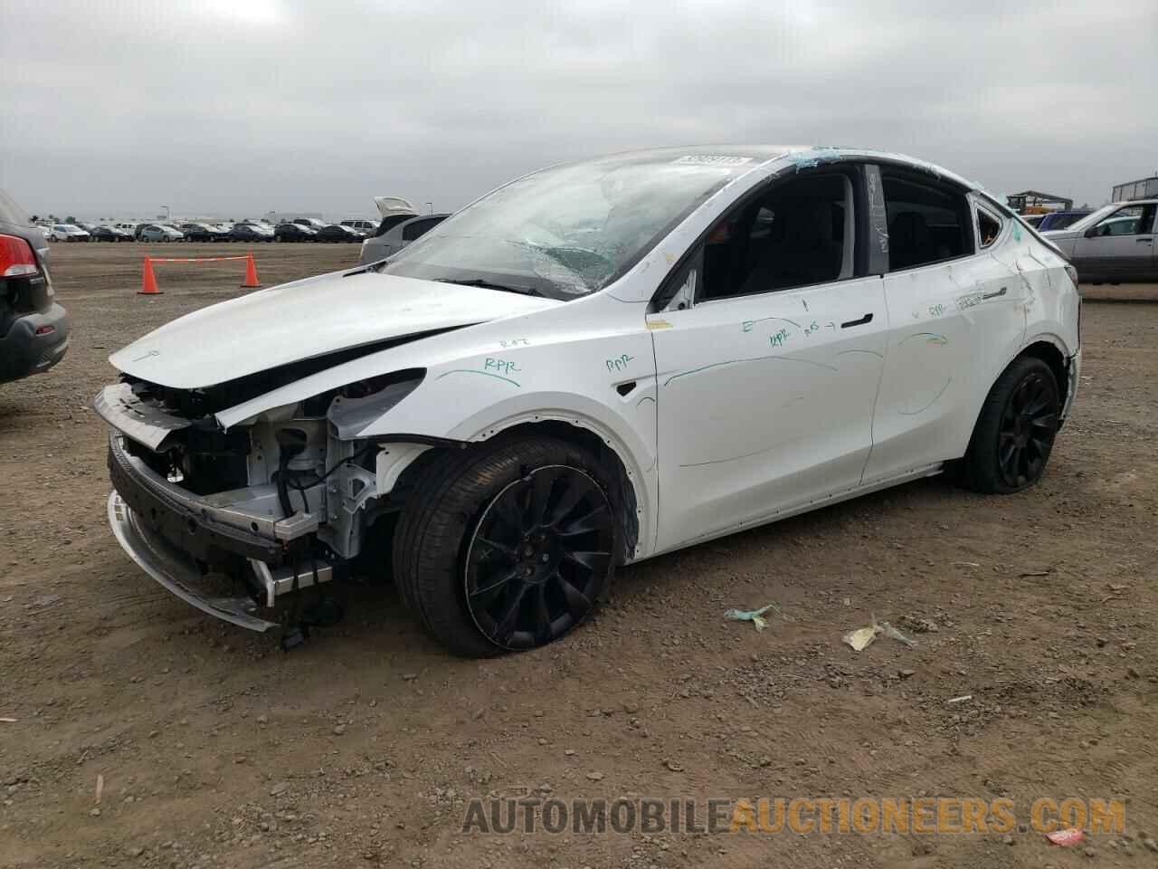 5YJYGDEE0MF141426 TESLA MODEL Y 2021