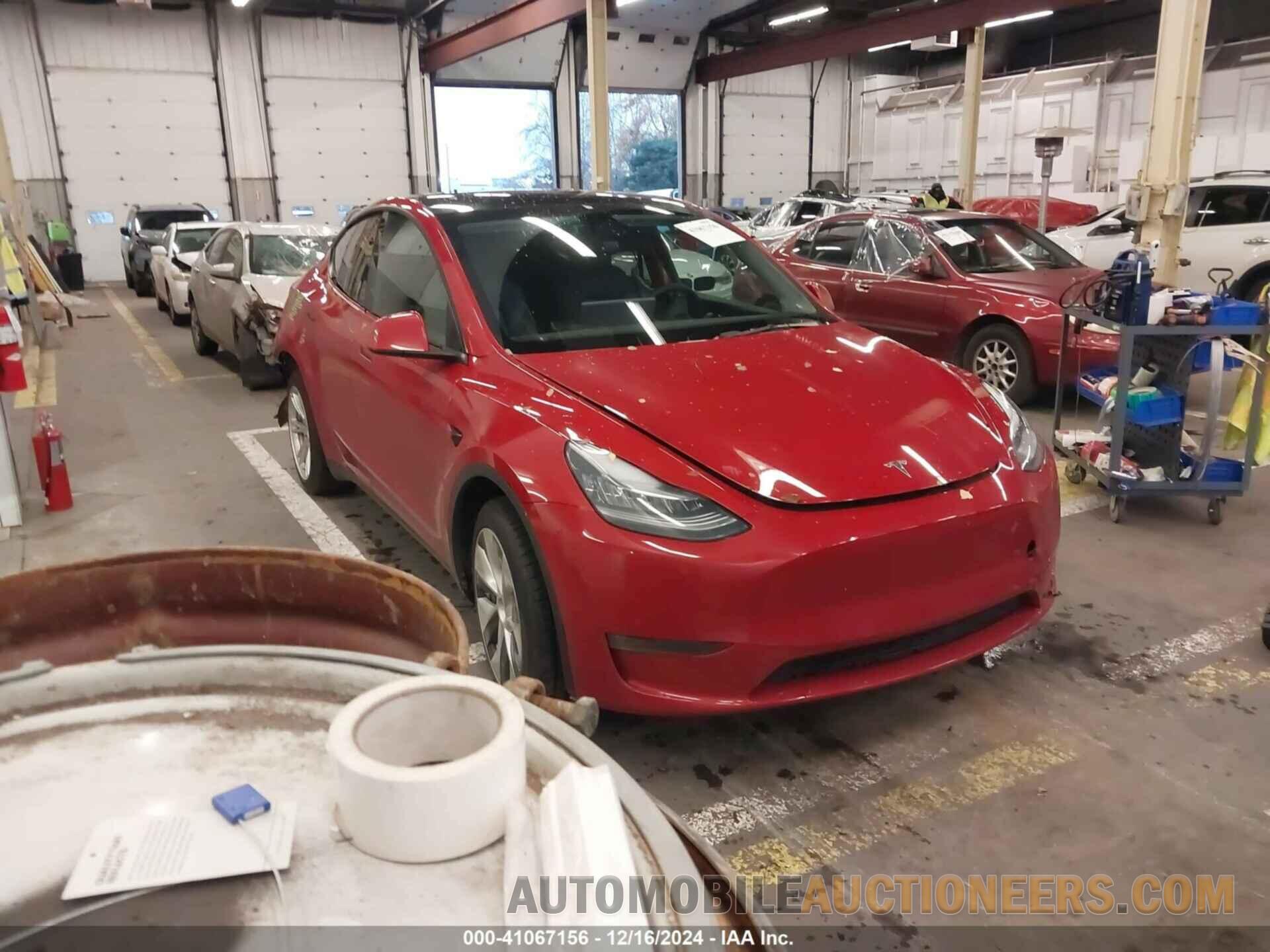 5YJYGDEE0MF153091 TESLA MODEL Y 2021