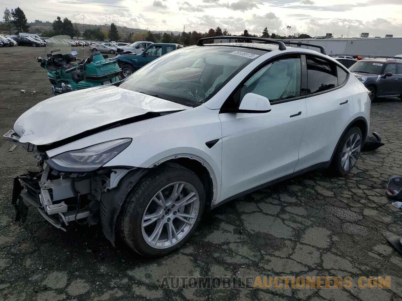 5YJYGDEE0MF173650 TESLA MODEL Y 2021