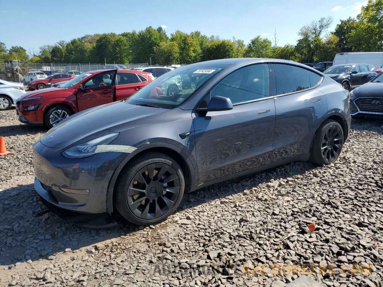 5YJYGDEE0MF243468 TESLA MODEL Y 2021