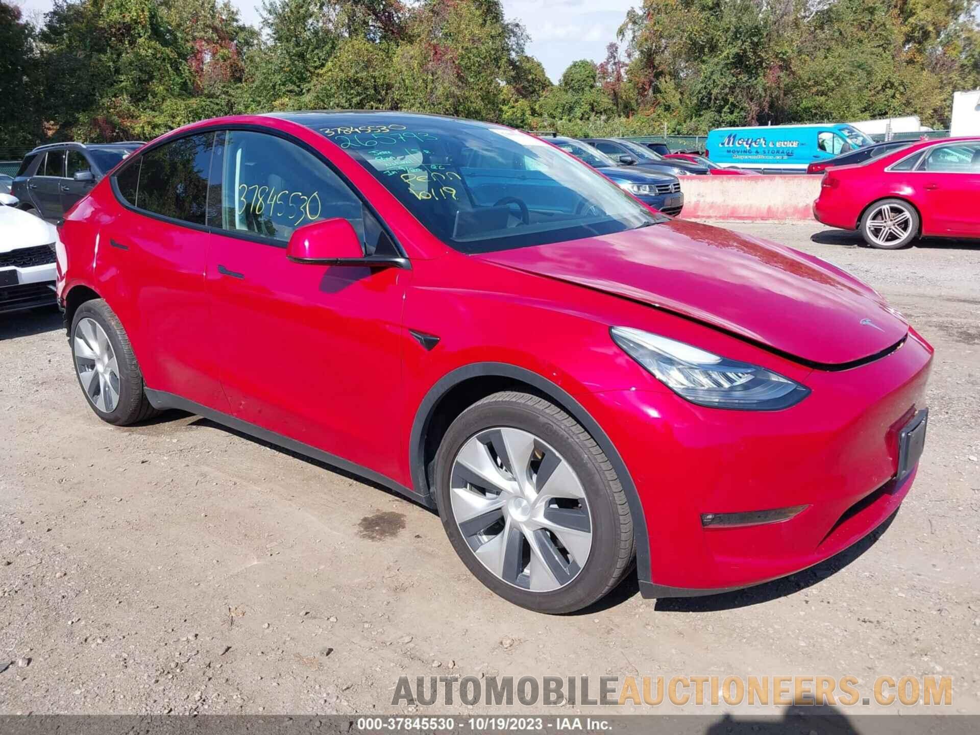 5YJYGDEE0MF265793 TESLA MODEL Y 2021