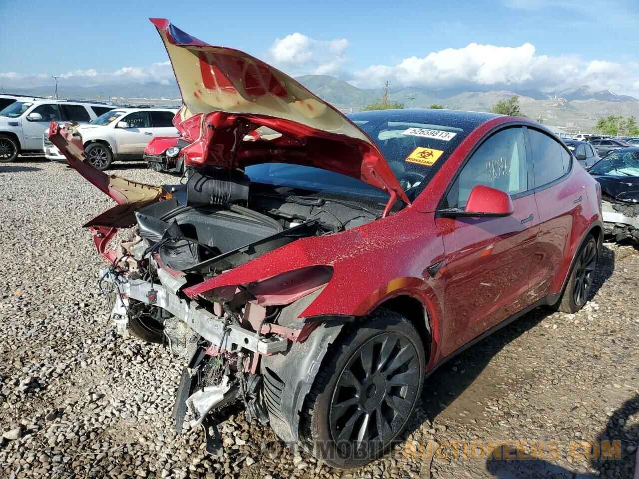 5YJYGDEE1LF045643 TESLA MODEL Y 2020