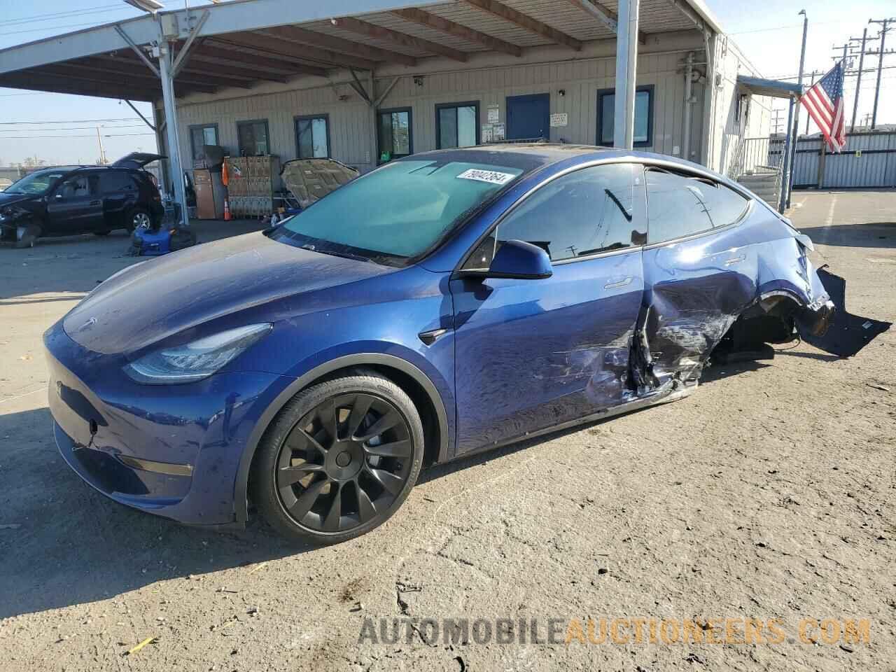 5YJYGDEE1MF070656 TESLA MODEL Y 2021