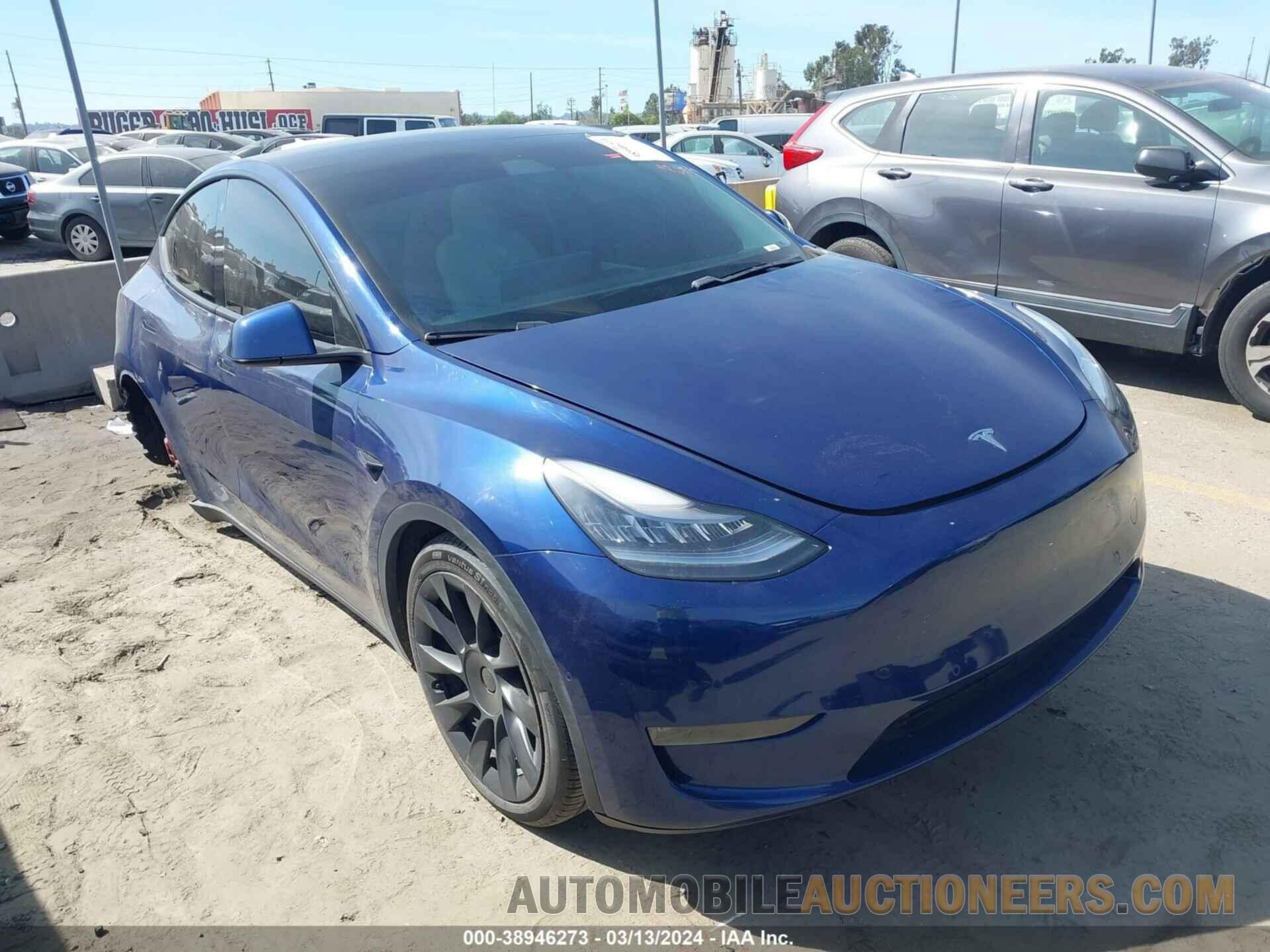 5YJYGDEE1MF078093 TESLA MODEL Y 2021