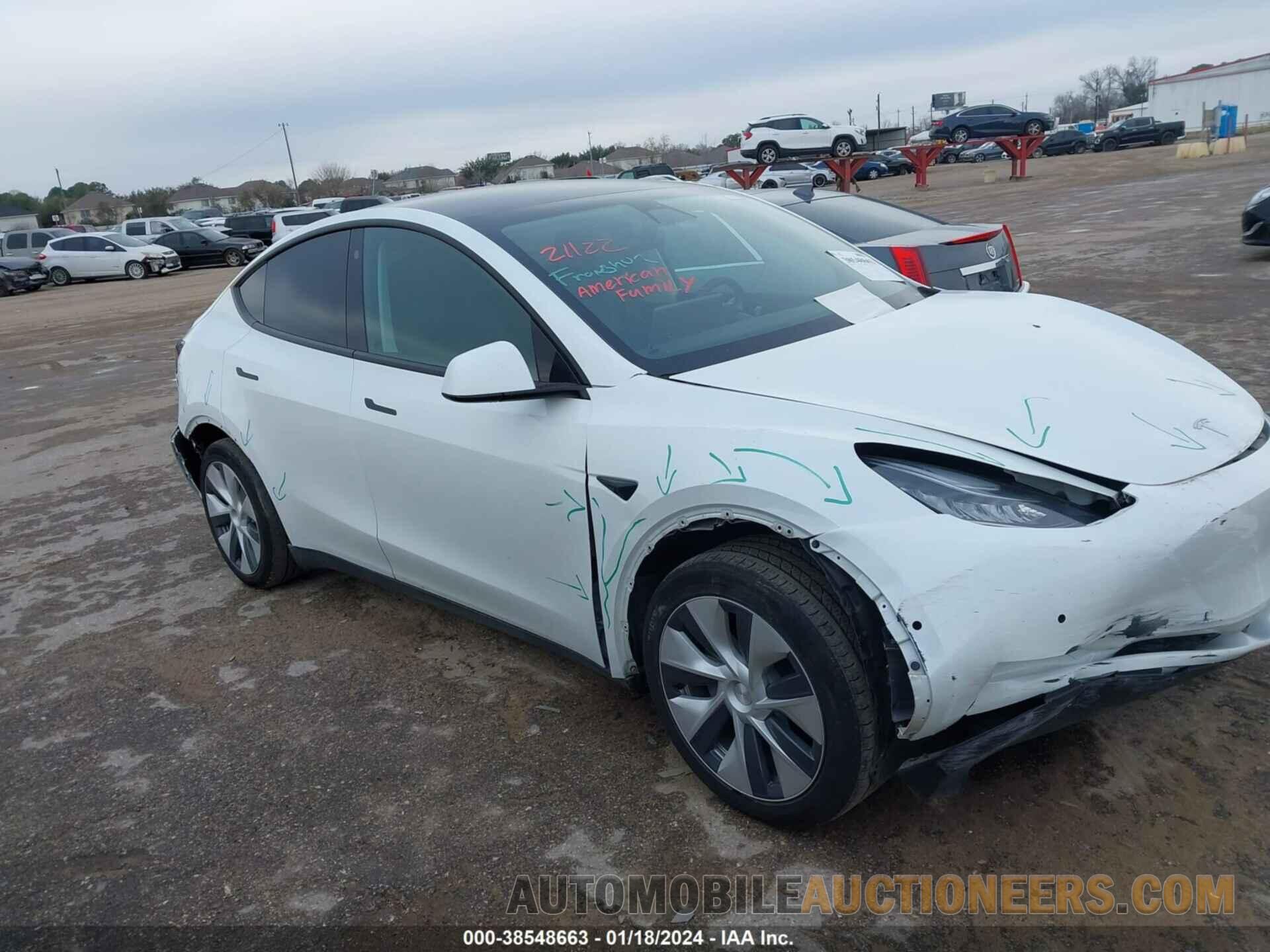 5YJYGDEE1MF083424 TESLA MODEL Y 2021