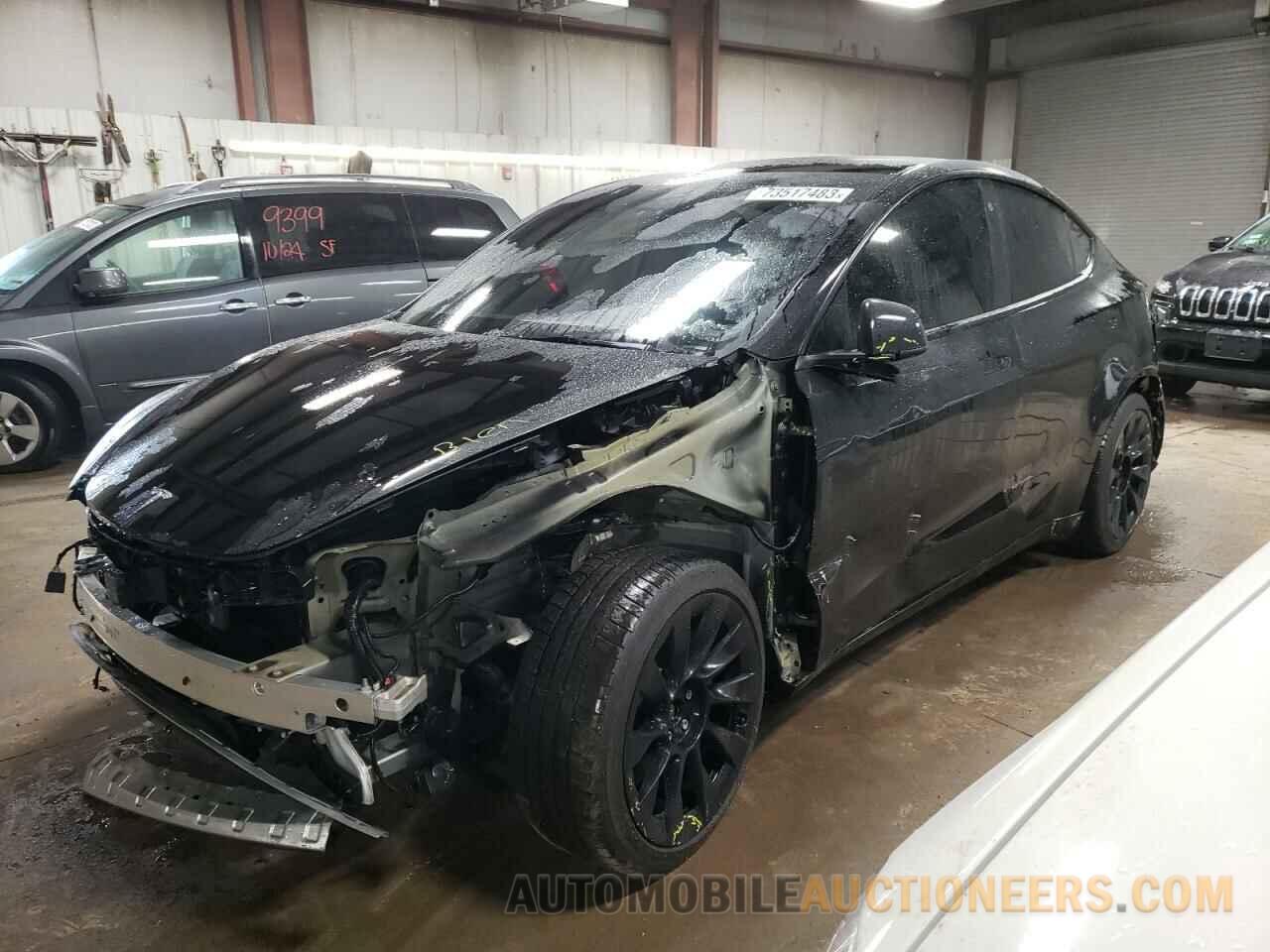 5YJYGDEE1MF115675 TESLA MODEL Y 2021