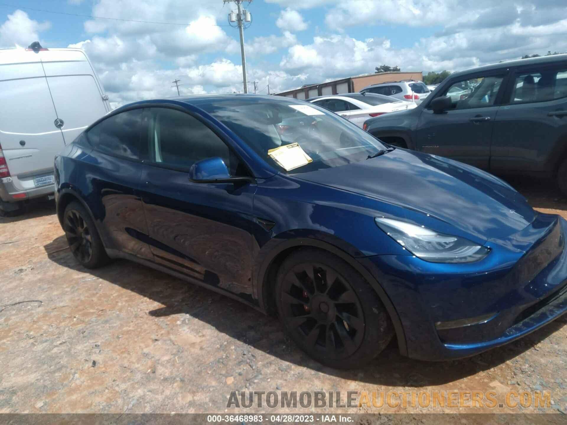 5YJYGDEE1MF125378 TESLA MODEL Y 2021