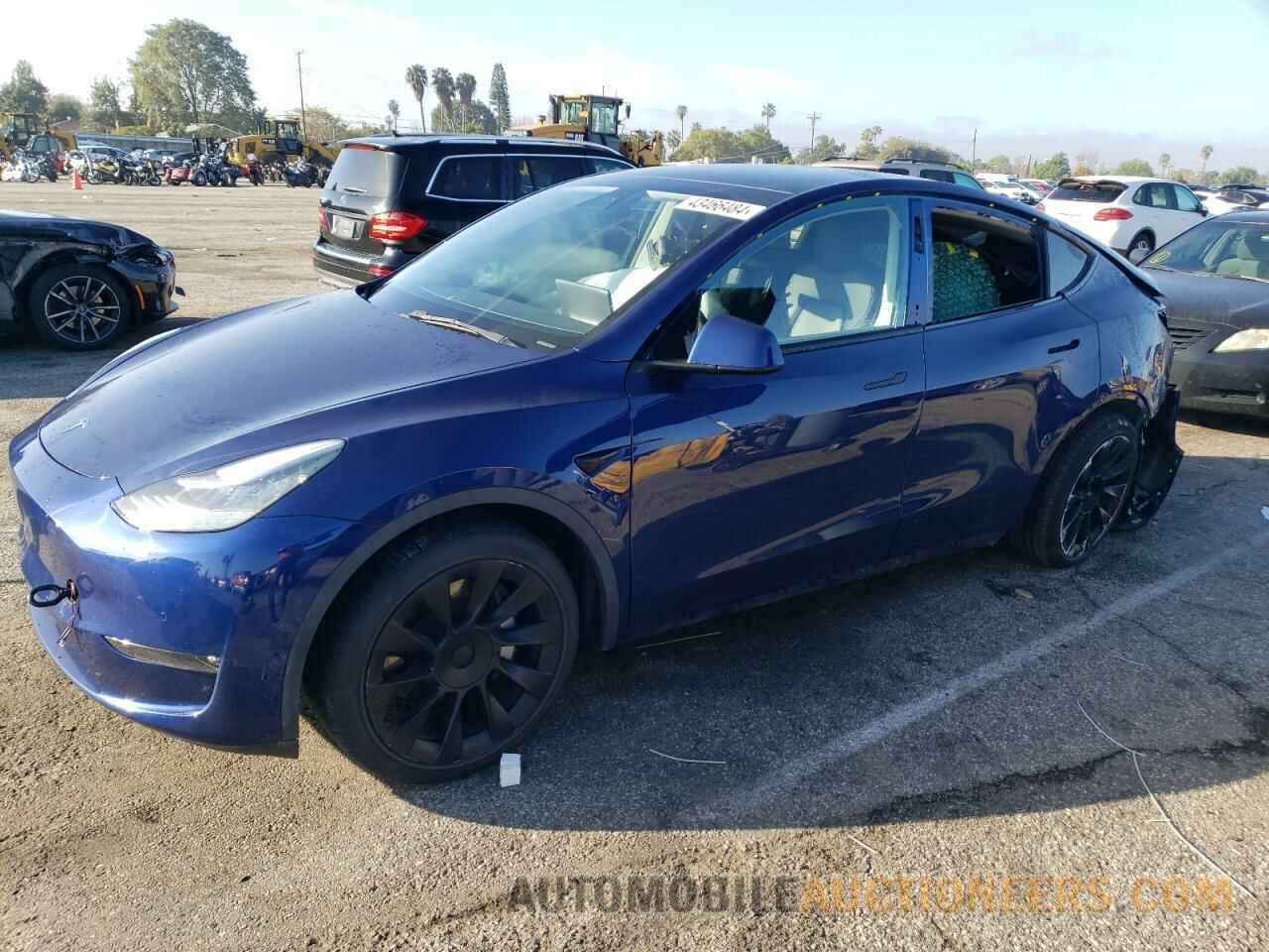 5YJYGDEE1MF152886 TESLA MODEL Y 2021