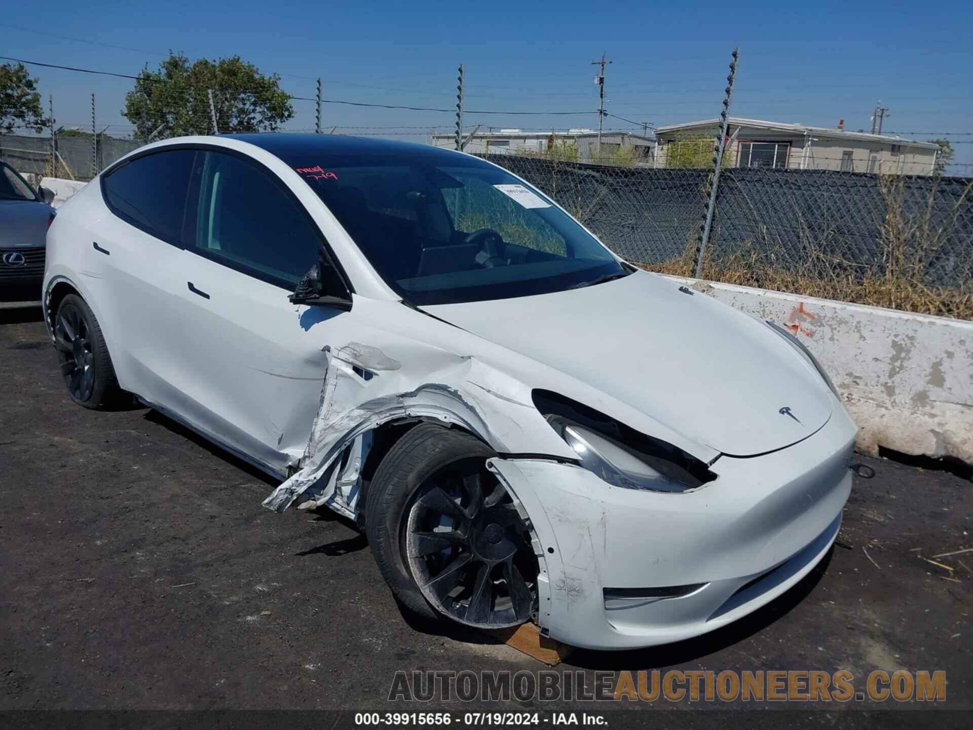 5YJYGDEE1MF160910 TESLA MODEL Y 2021