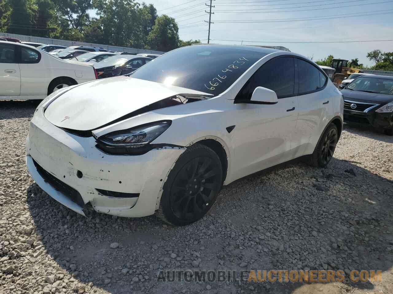 5YJYGDEE1MF173754 TESLA MODEL Y 2021