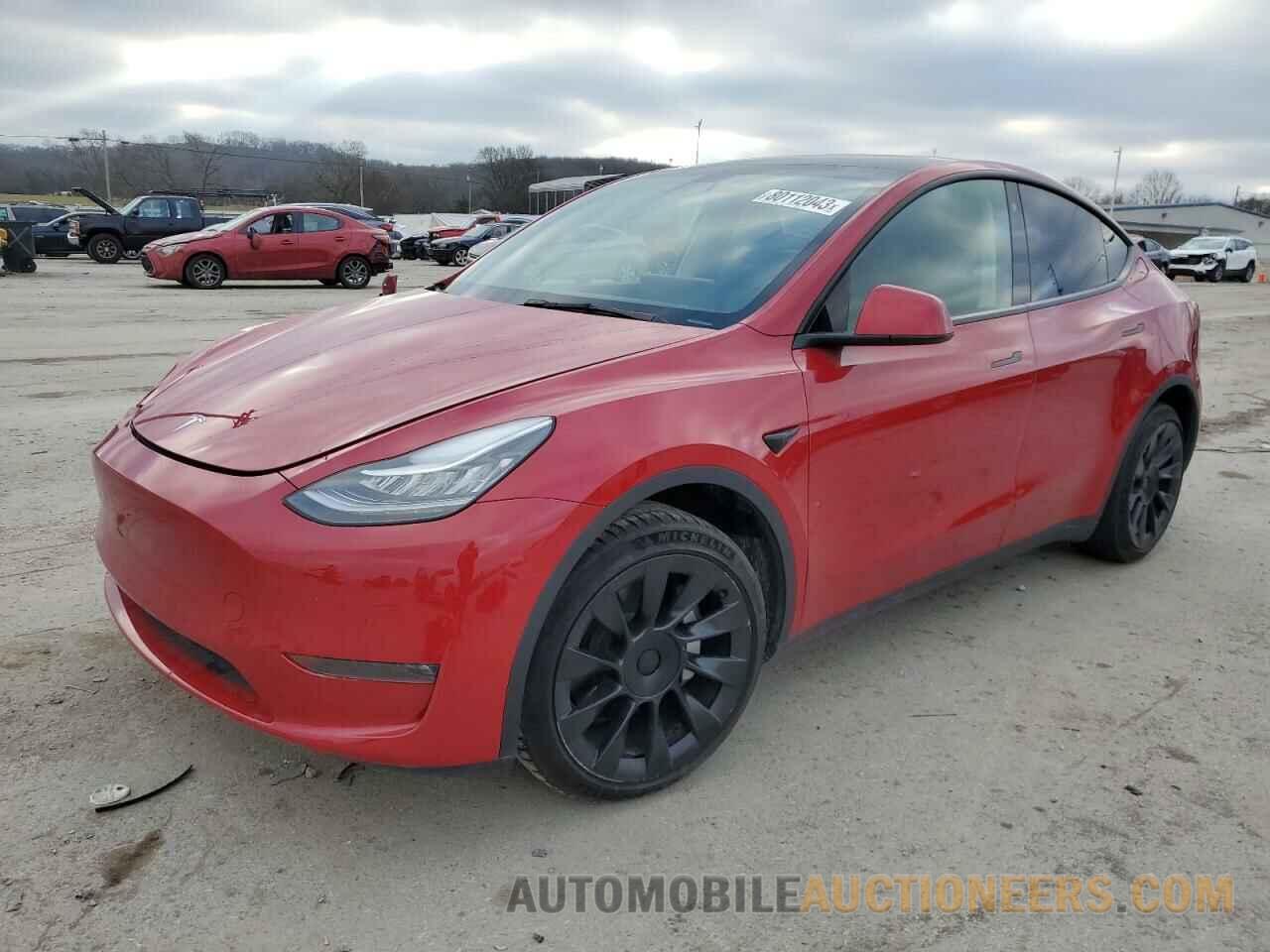 5YJYGDEE1MF180672 TESLA MODEL Y 2021