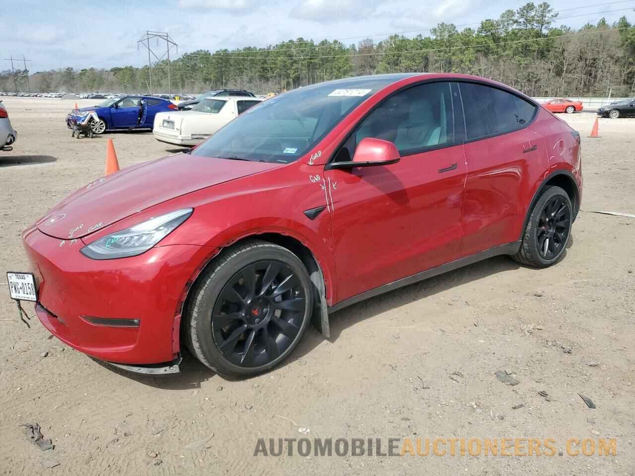 5YJYGDEE1MF189873 TESLA MODEL Y 2021