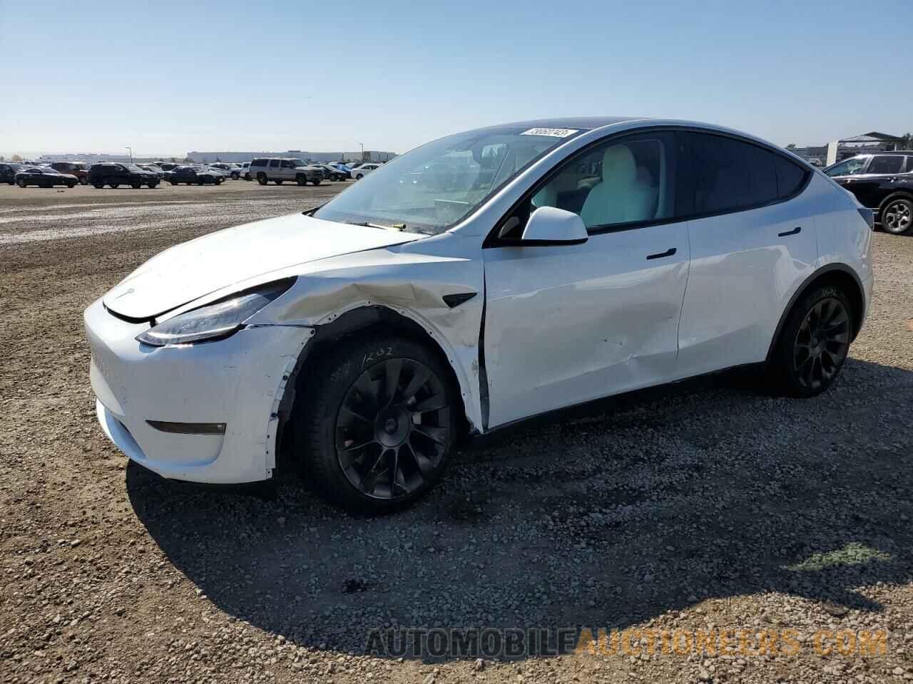 5YJYGDEE1MF201374 TESLA MODEL Y 2021