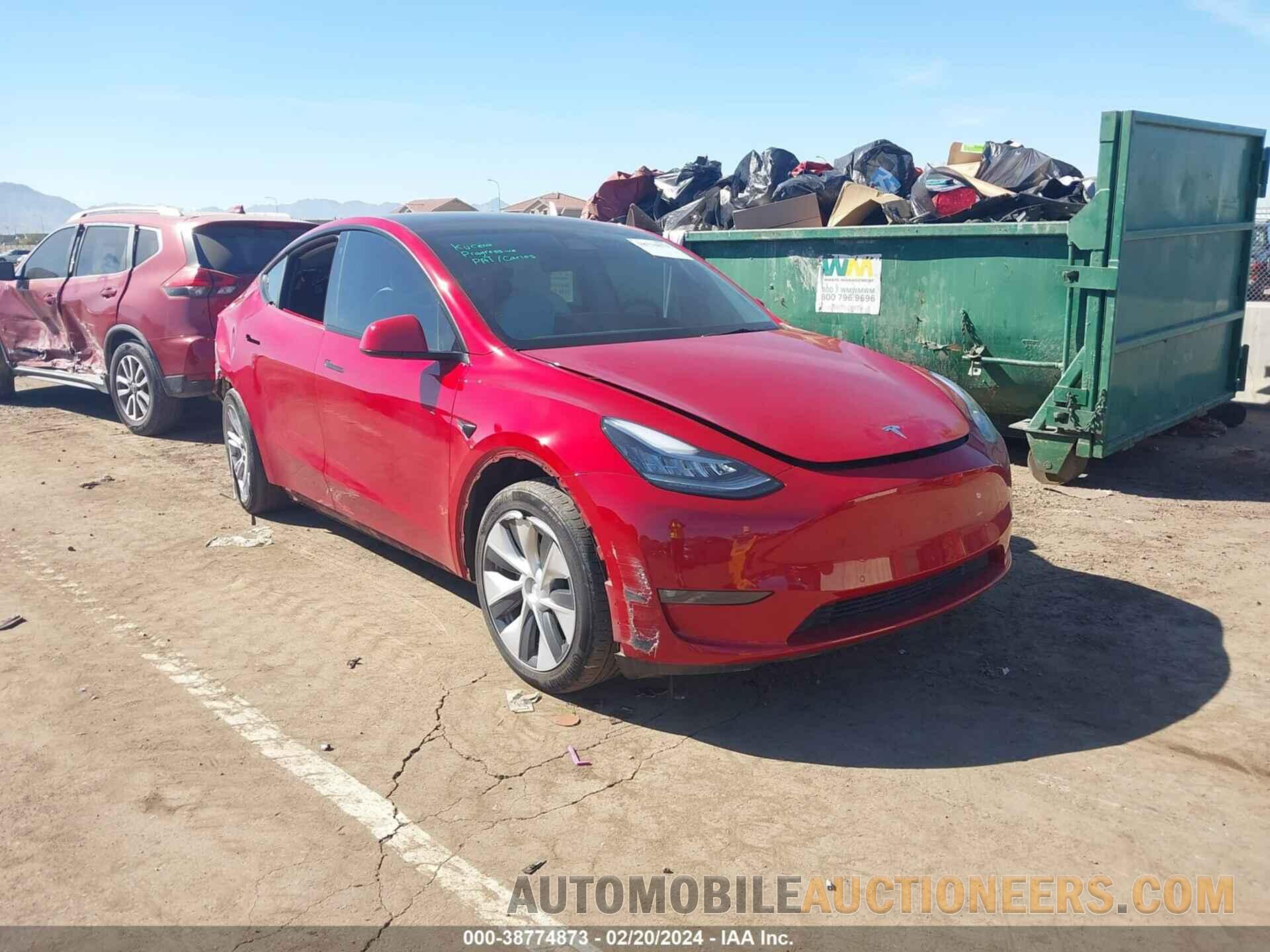 5YJYGDEE1MF240787 TESLA MODEL Y 2021