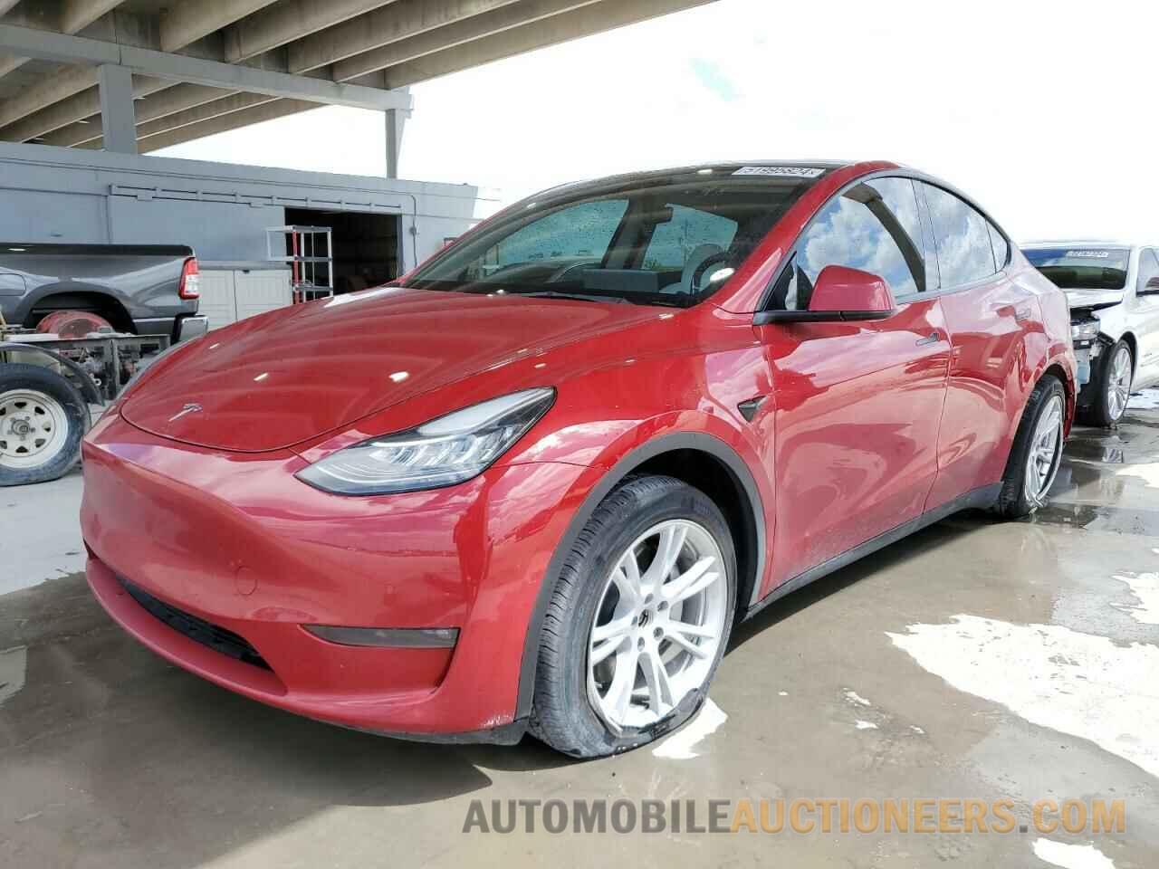 5YJYGDEE1MF257847 TESLA MODEL Y 2021