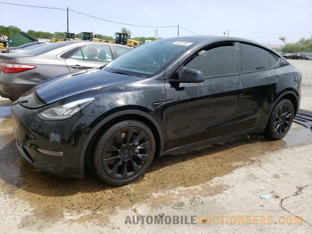 5YJYGDEE1MF259887 TESLA MODEL Y 2021