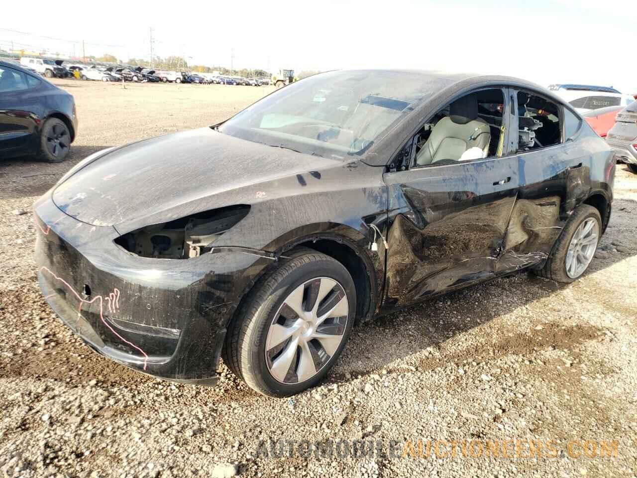 5YJYGDEE1MF265124 TESLA MODEL Y 2021