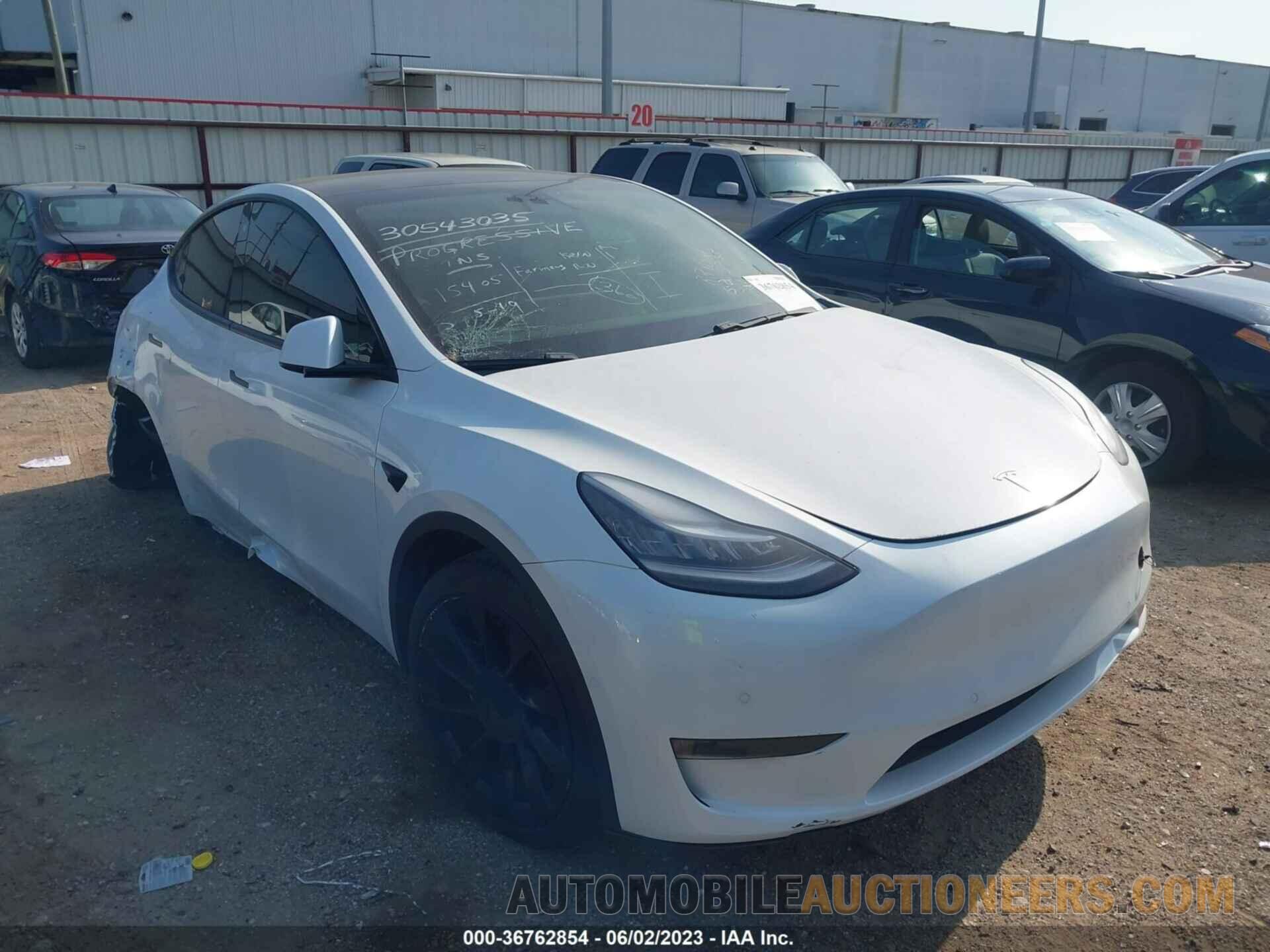 5YJYGDEE2LF011260 TESLA MODEL Y 2020