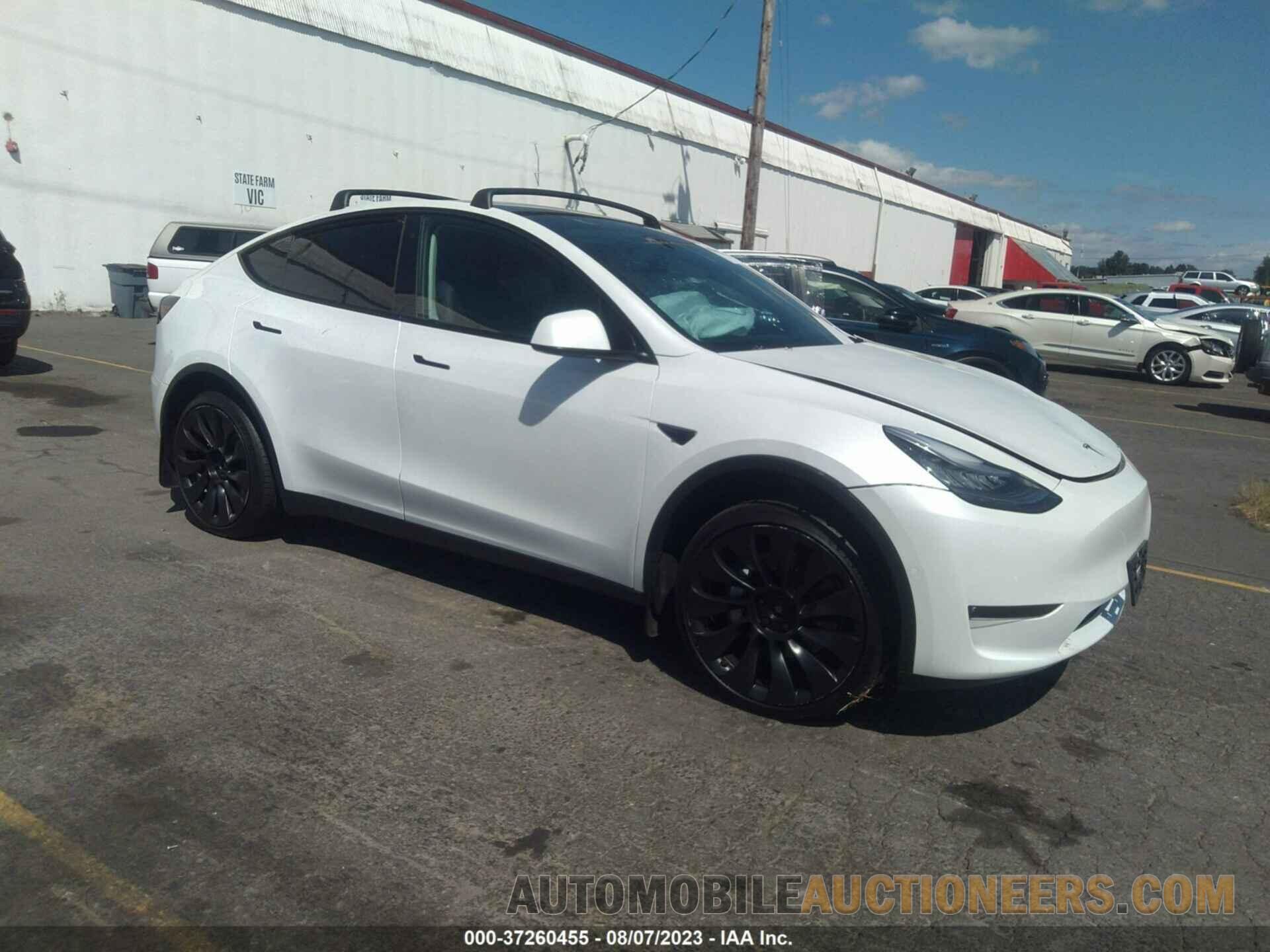 5YJYGDEE2LF012876 TESLA MODEL Y 2020