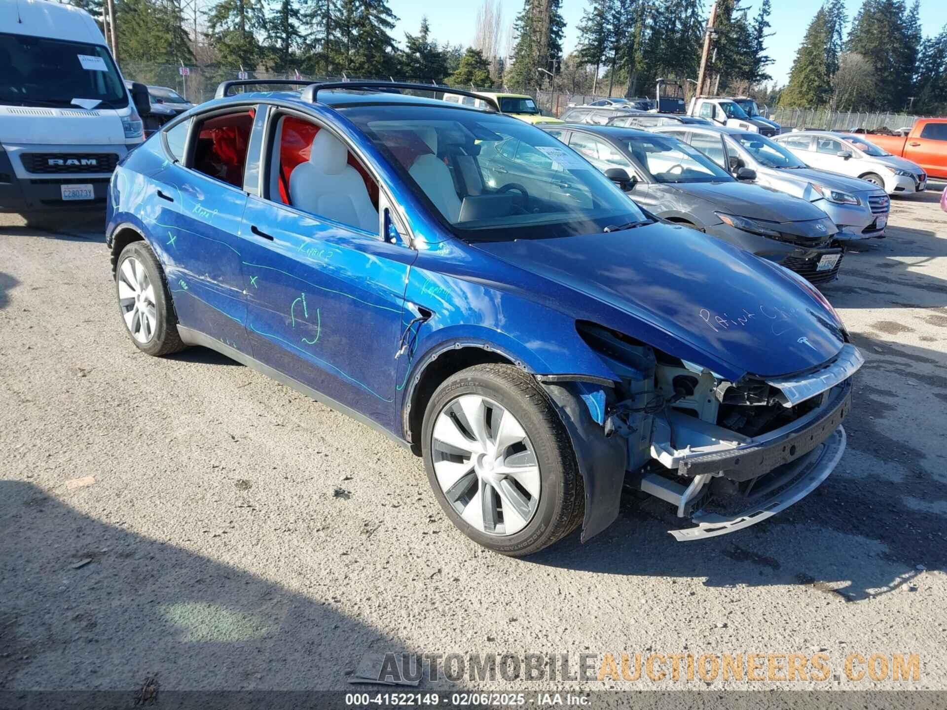 5YJYGDEE2LF031136 TESLA MODEL Y 2020