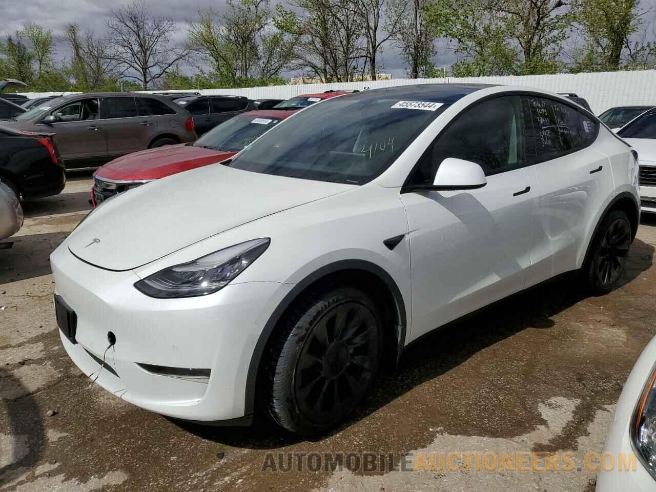 5YJYGDEE2MF060606 TESLA MODEL Y 2021