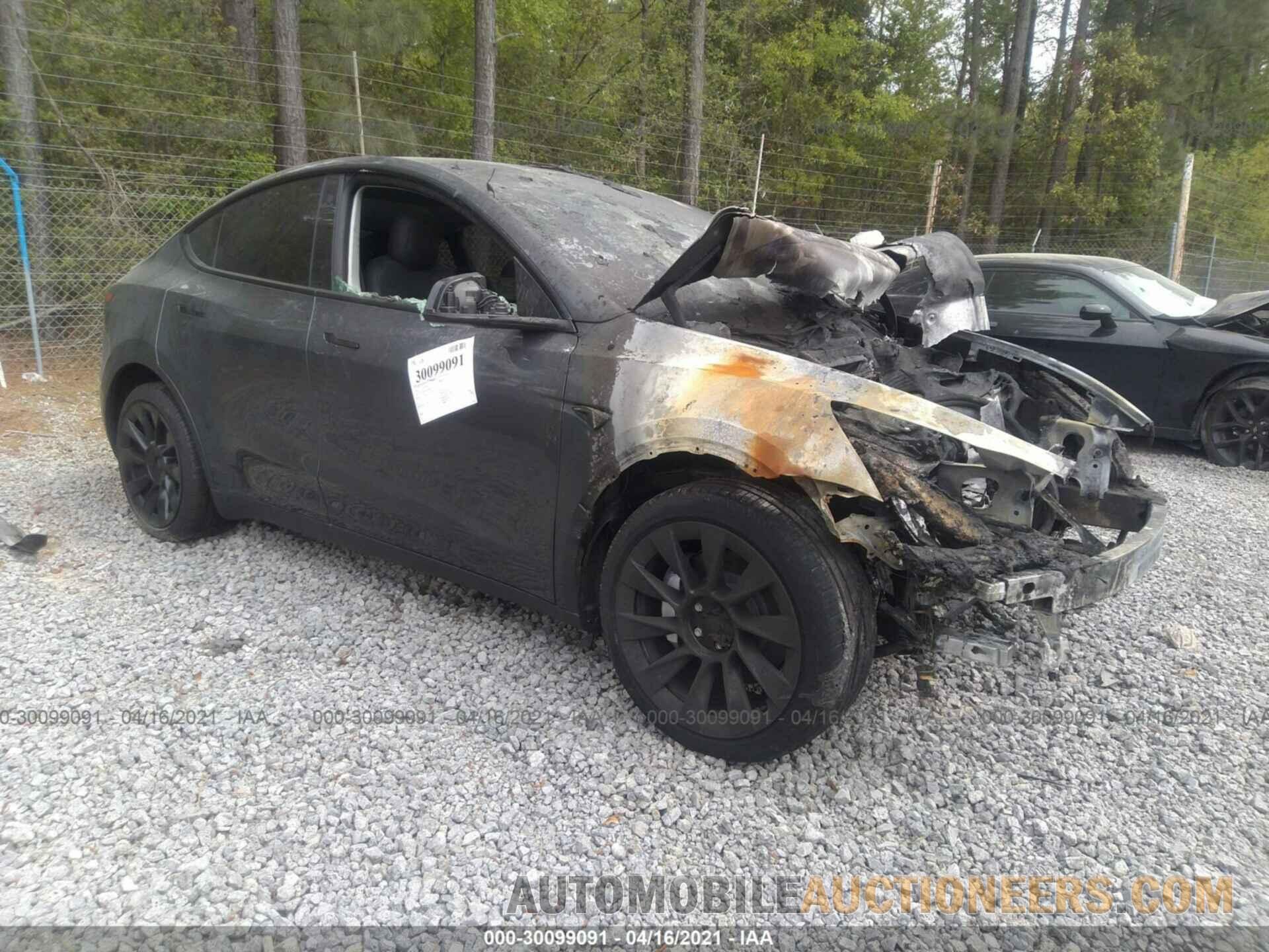 5YJYGDEE2MF070407 TESLA MODEL Y 2021