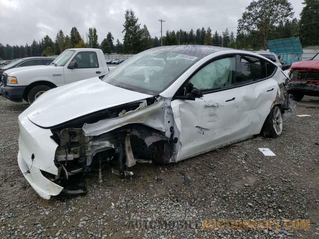 5YJYGDEE2MF075610 TESLA MODEL Y 2021