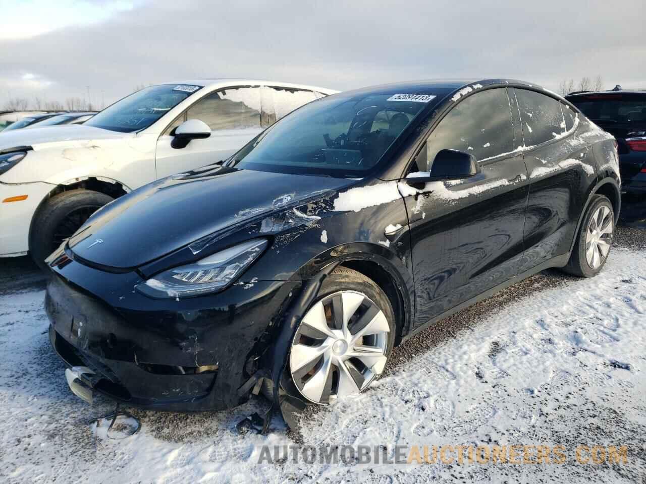 5YJYGDEE2MF102613 TESLA MODEL Y 2021