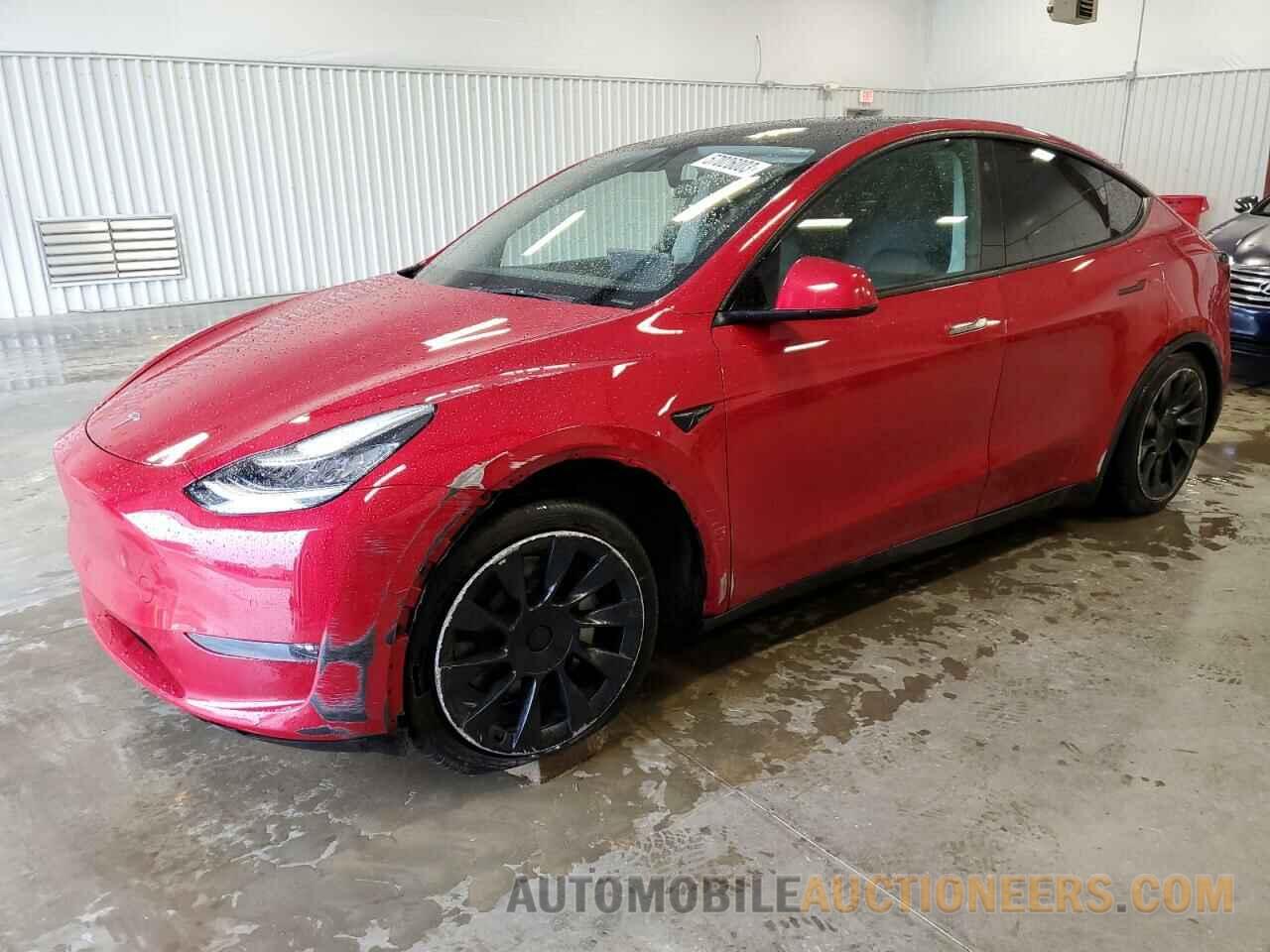 5YJYGDEE2MF137930 TESLA MODEL Y 2021