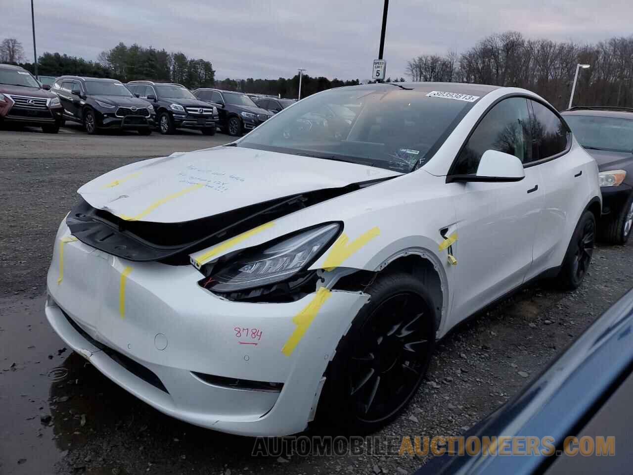 5YJYGDEE2MF139015 TESLA MODEL Y 2021