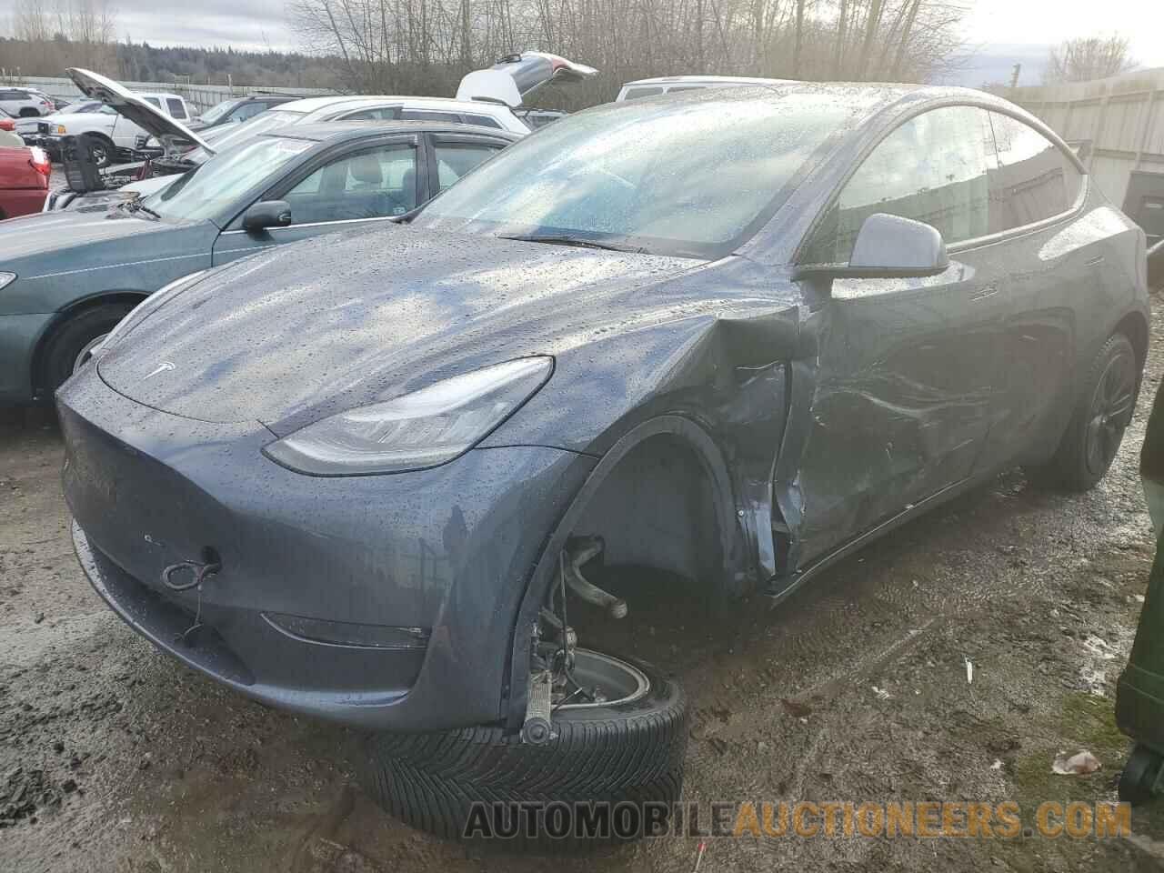 5YJYGDEE2MF160284 TESLA MODEL Y 2021