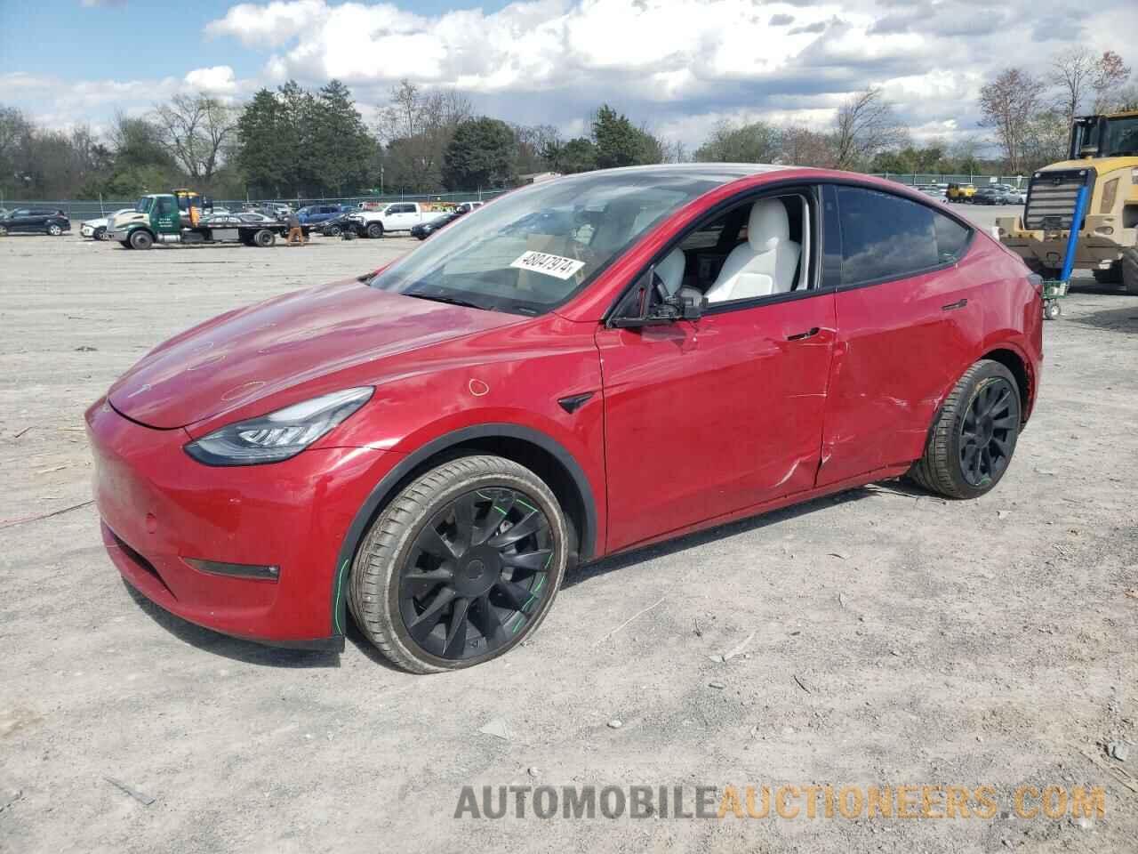 5YJYGDEE2MF183435 TESLA MODEL Y 2021