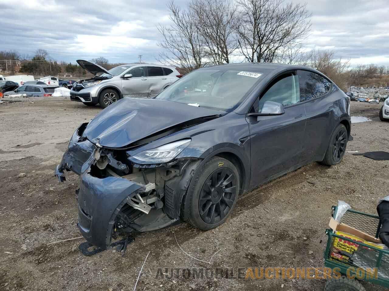 5YJYGDEE2MF189722 TESLA MODEL Y 2021