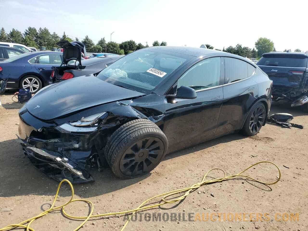 5YJYGDEE2MF207653 TESLA MODEL Y 2021