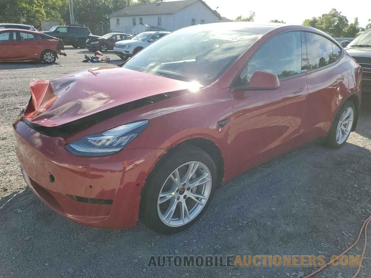 5YJYGDEE2MF244525 TESLA MODEL Y 2021