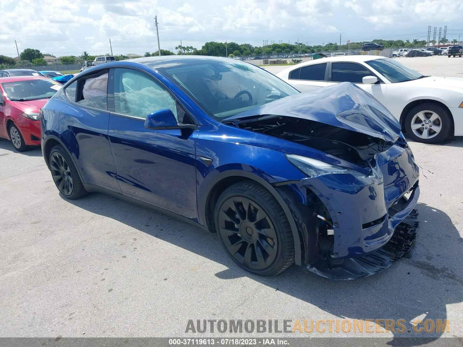 5YJYGDEE2MF249837 TESLA MODEL Y 2021