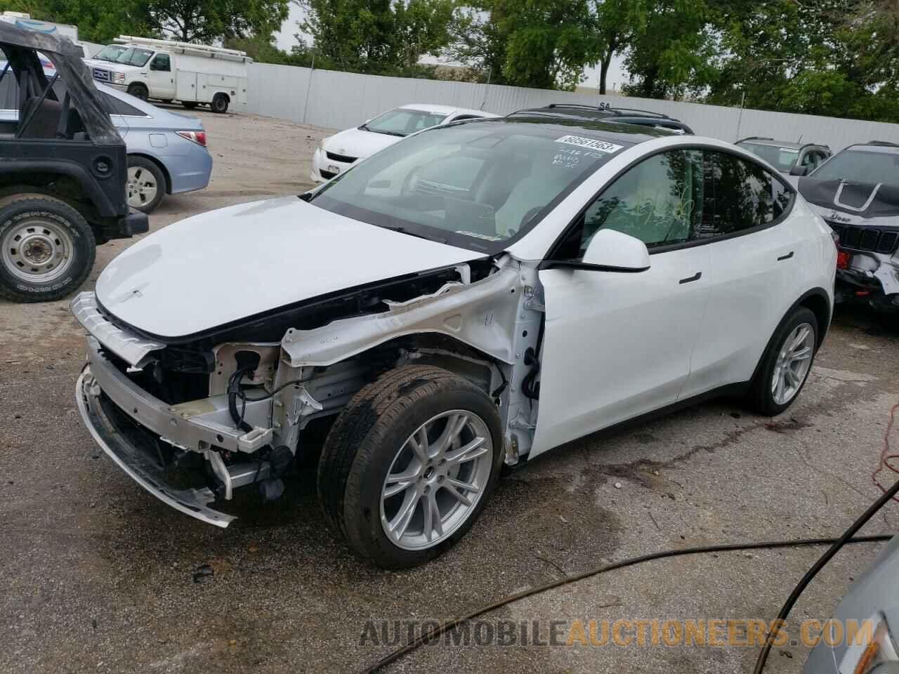 5YJYGDEE2MF253029 TESLA MODEL Y 2021