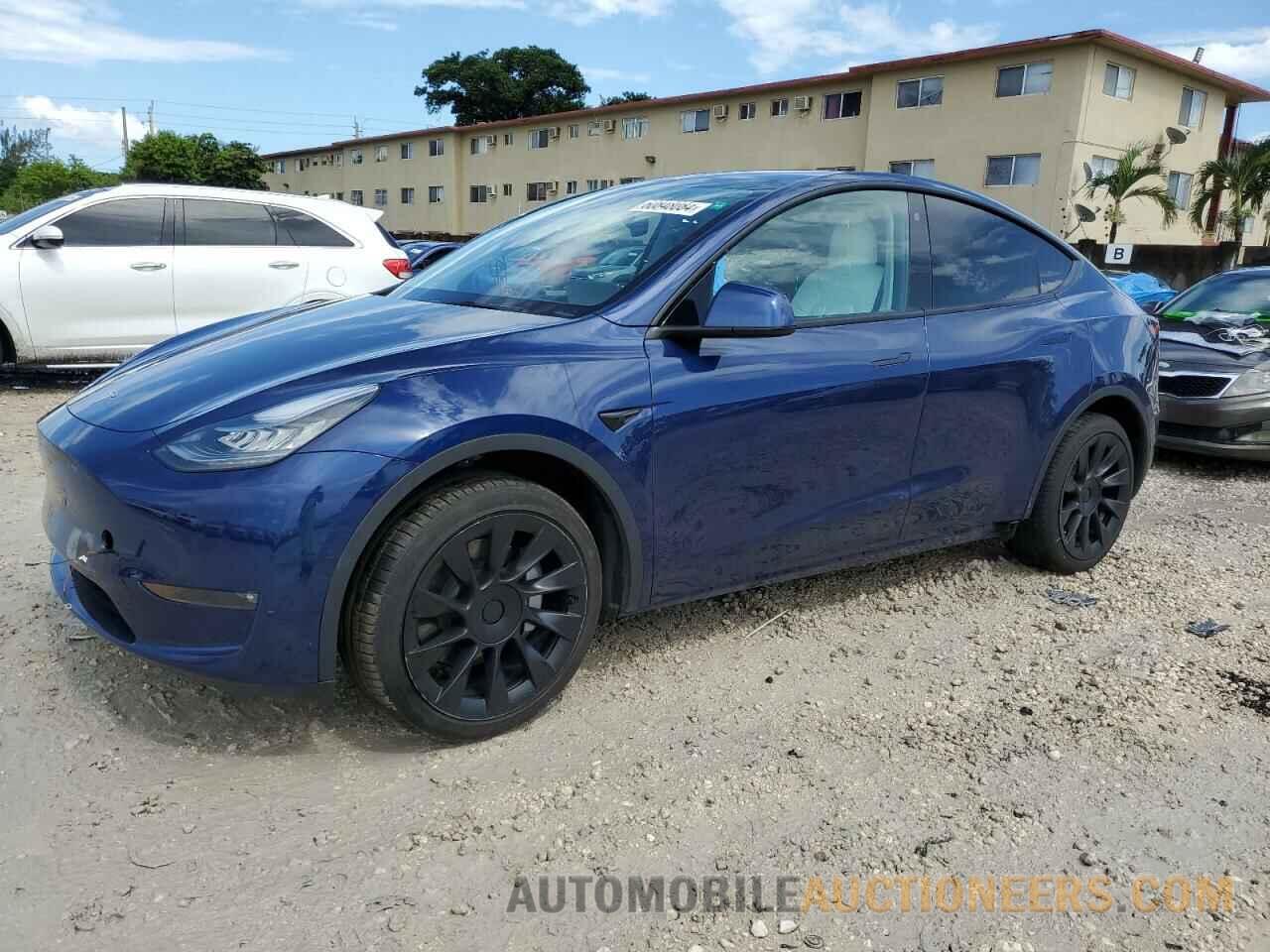 5YJYGDEE2MF257341 TESLA MODEL Y 2021