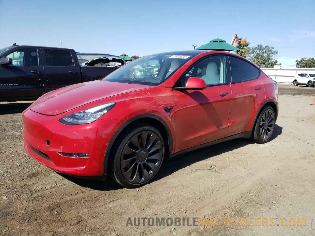 5YJYGDEE2MF285852 TESLA MODEL Y 2021