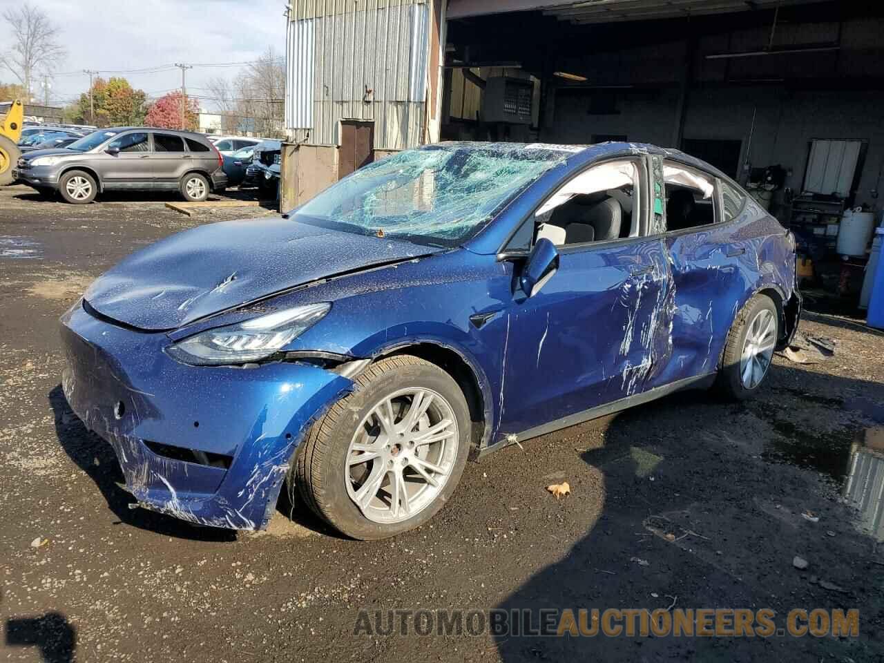 5YJYGDEE2MF293742 TESLA MODEL Y 2021