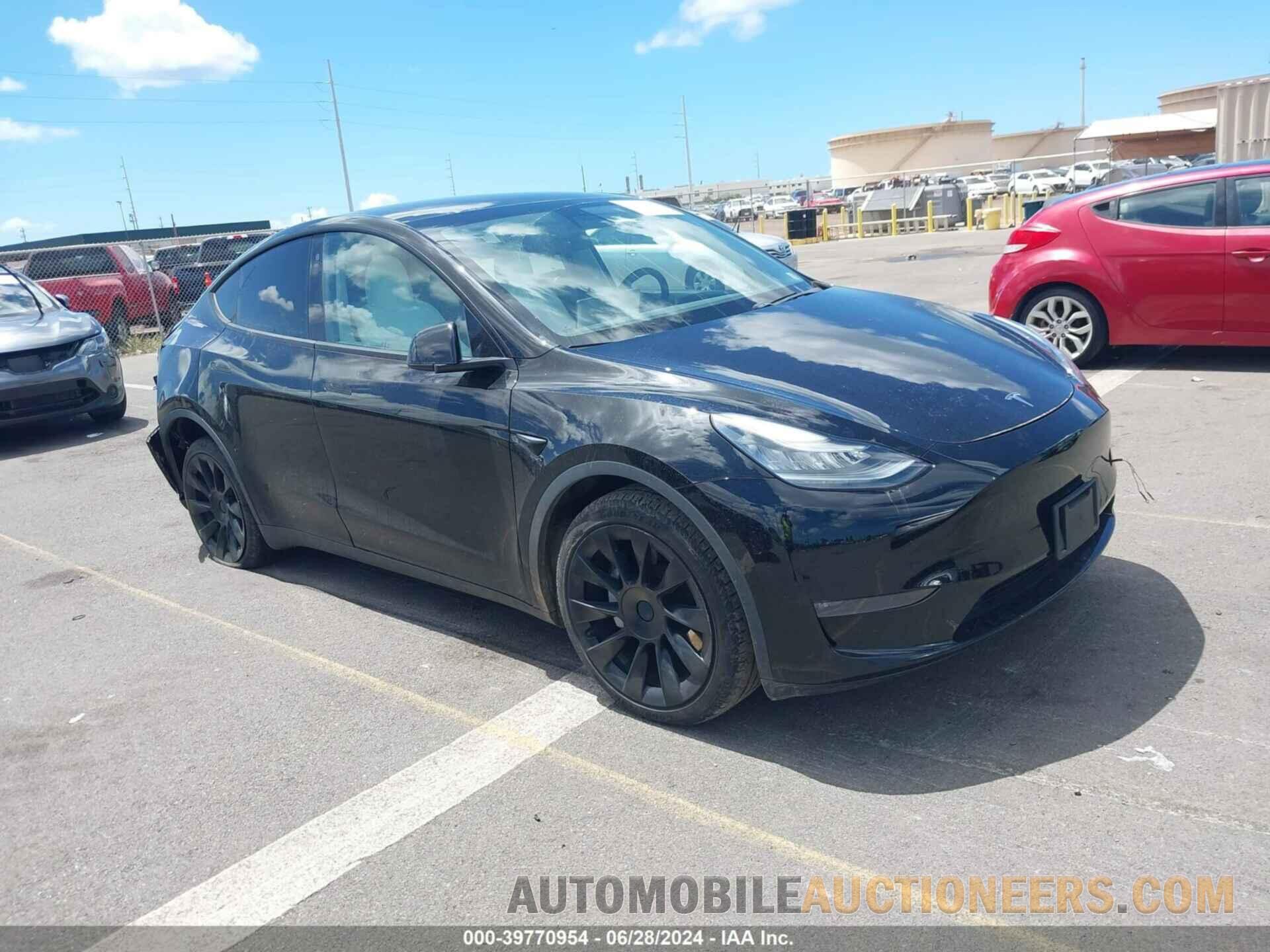 5YJYGDEE3LF039505 TESLA MODEL Y 2020