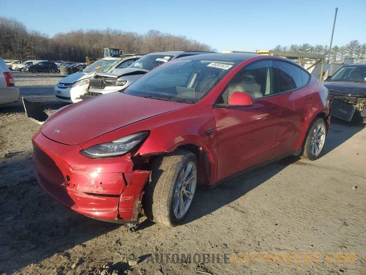 5YJYGDEE3LF047460 TESLA MODEL Y 2020