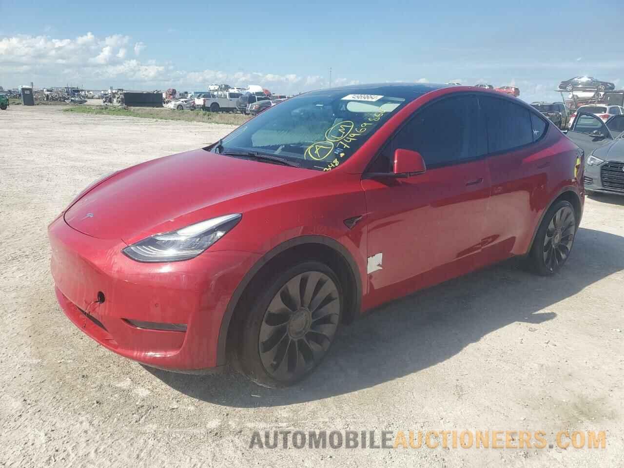 5YJYGDEE3LF050228 TESLA MODEL Y 2020