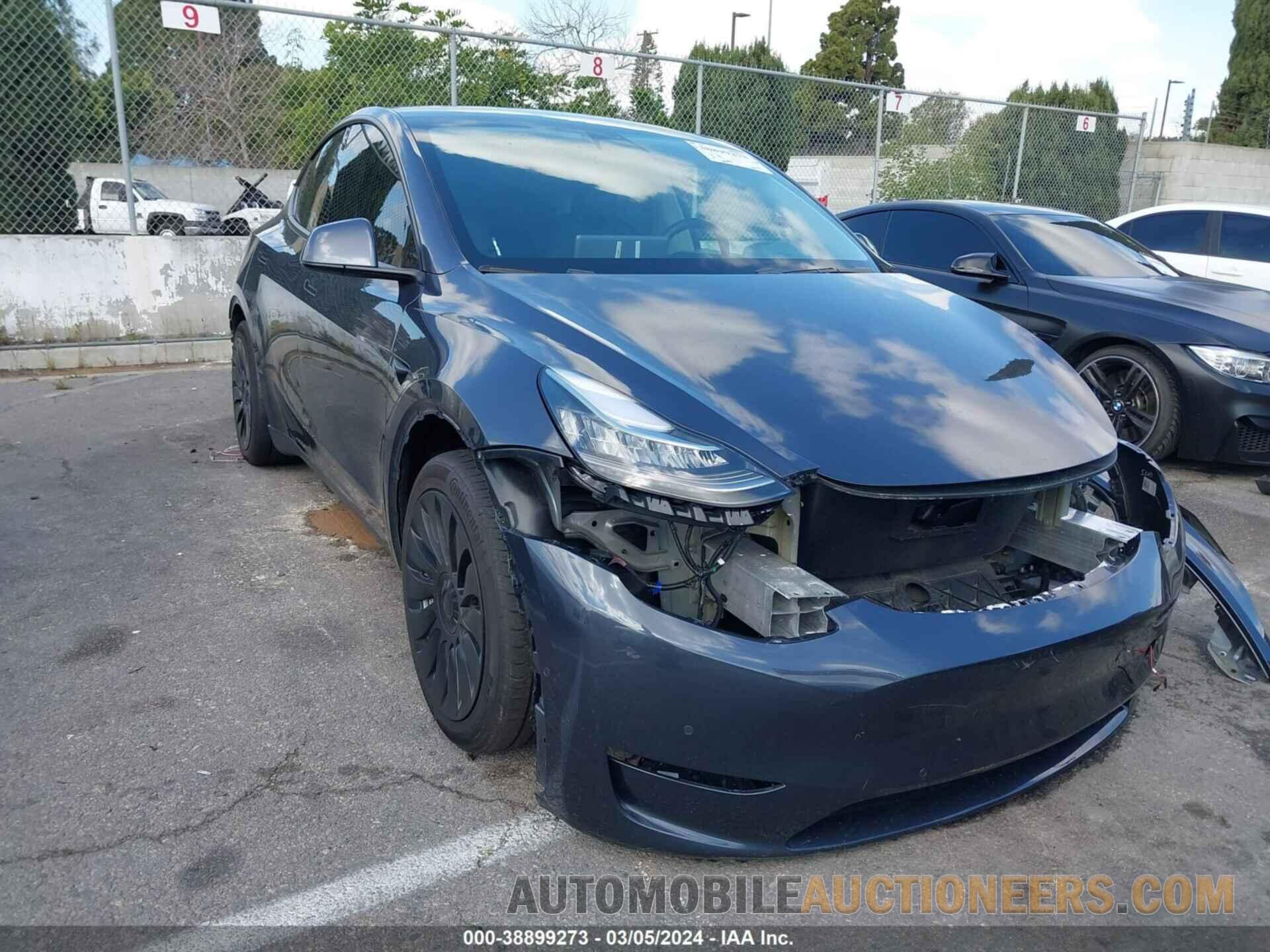 5YJYGDEE3MF081853 TESLA MODEL Y 2021