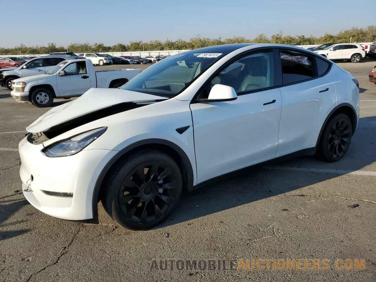 5YJYGDEE3MF082873 TESLA MODEL Y 2021