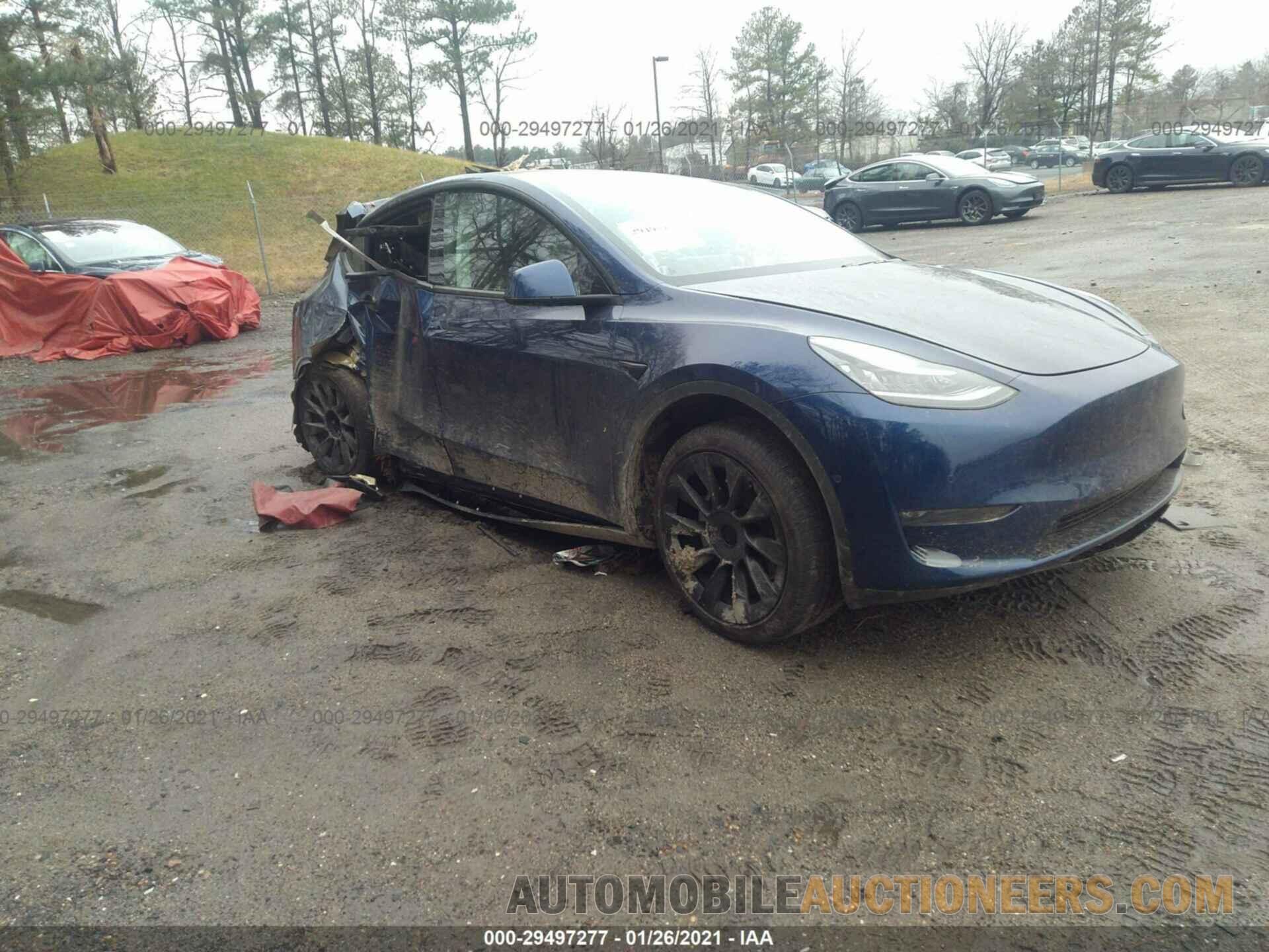 5YJYGDEE3MF084249 TESLA MODEL Y 2021