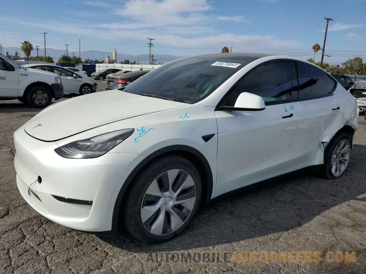 5YJYGDEE3MF087958 TESLA MODEL Y 2021