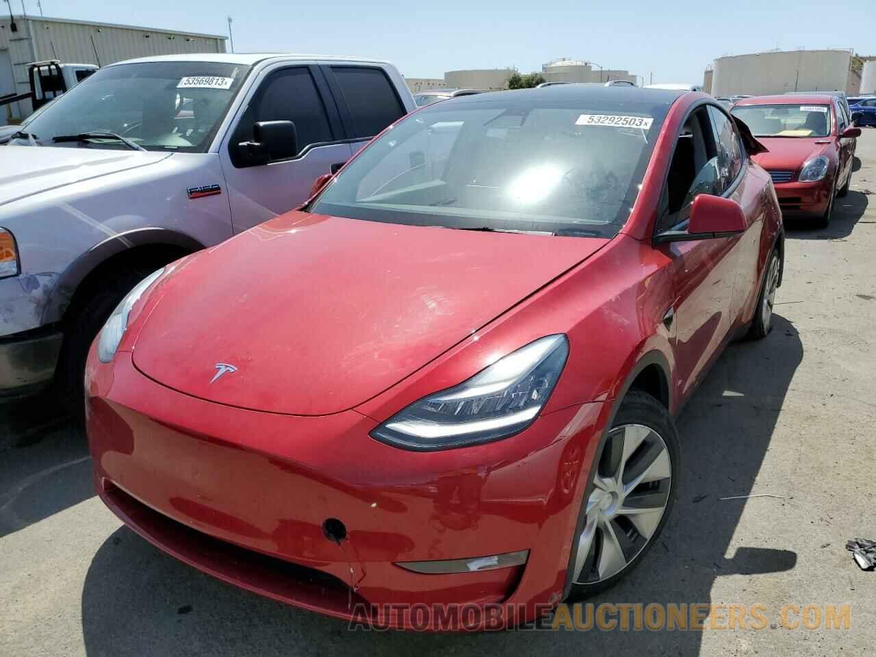 5YJYGDEE3MF099270 TESLA MODEL Y 2021