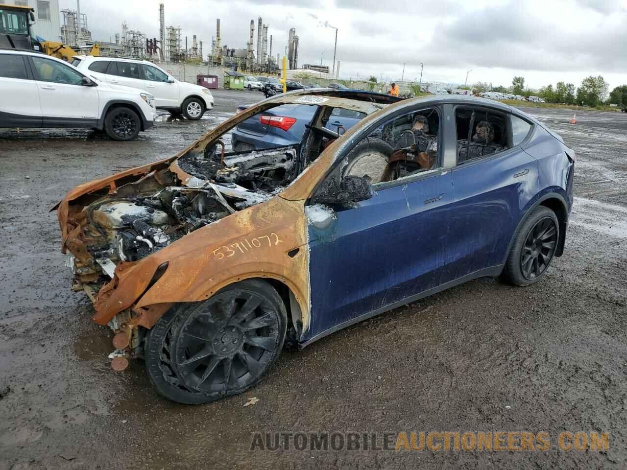 5YJYGDEE3MF108176 TESLA MODEL Y 2021