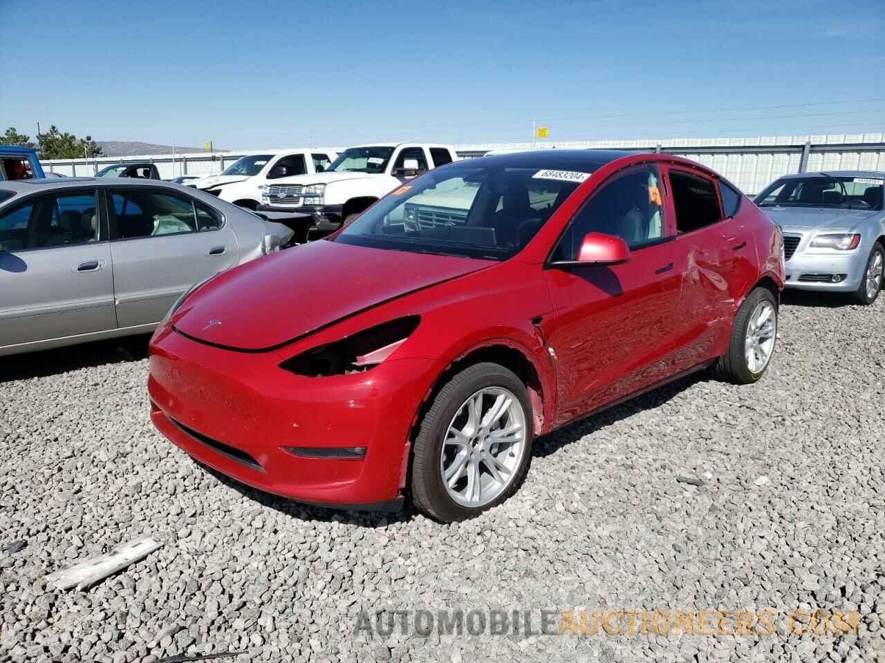 5YJYGDEE3MF114981 TESLA MODEL Y 2021